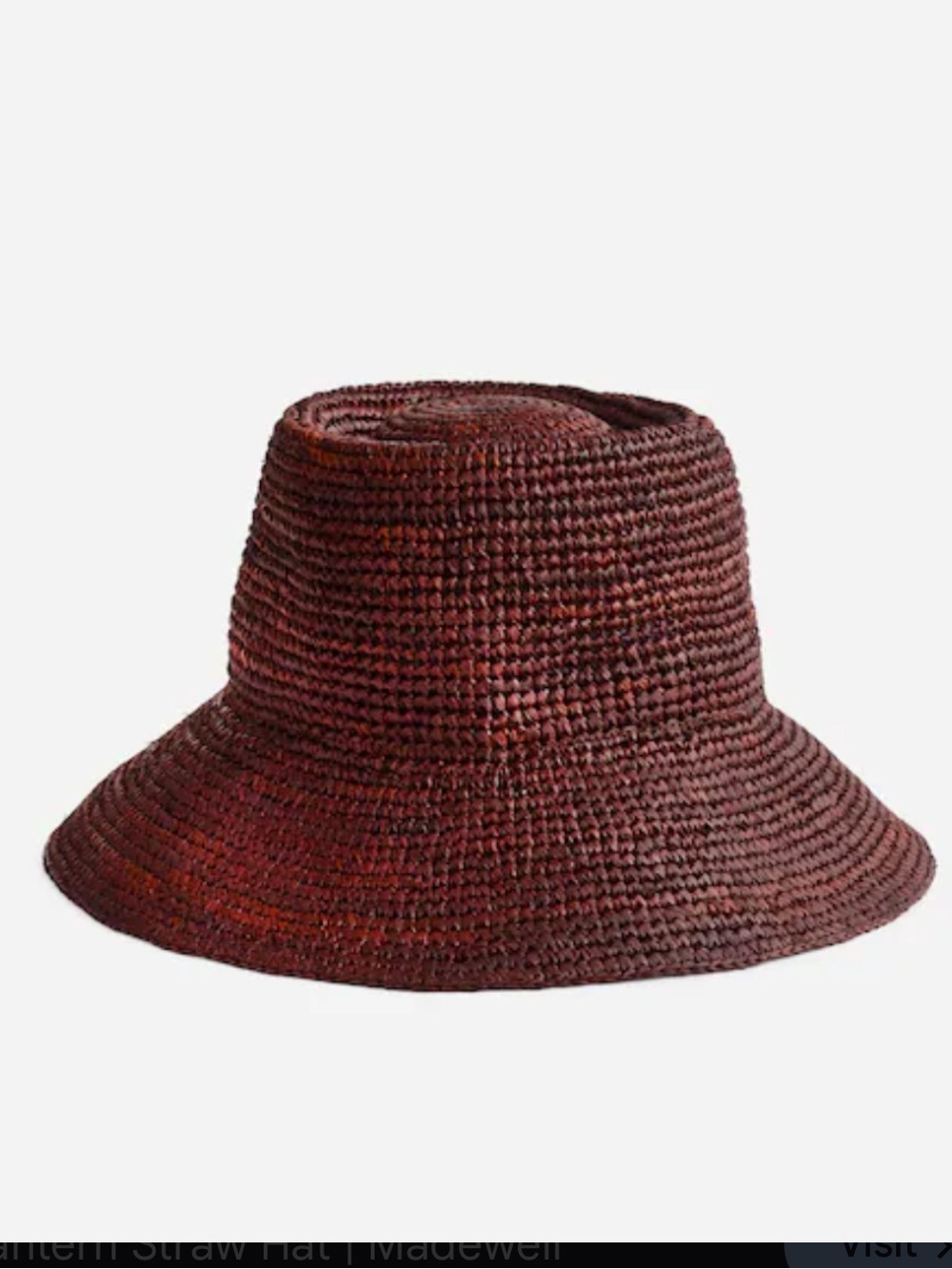 Madewell Woven Lantern Hat